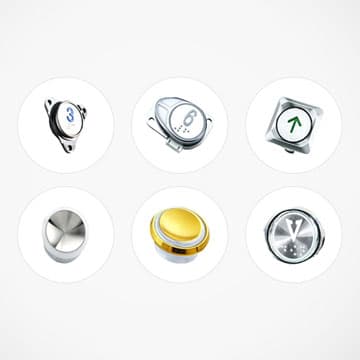 Elevator push buttons