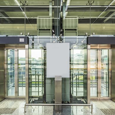 Elevator door types and finishes