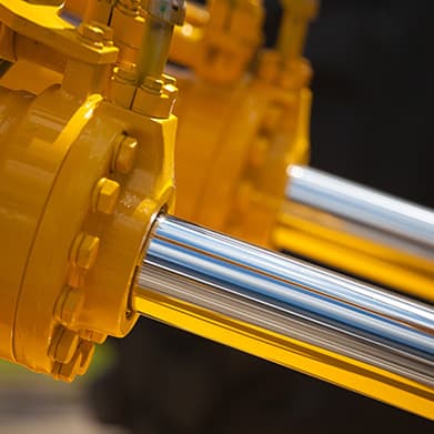 Hydraulic elevator units
